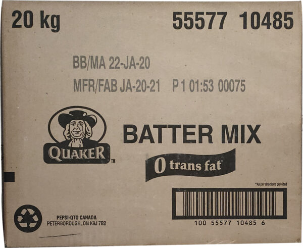 Quaker Batter Mix (20kg)