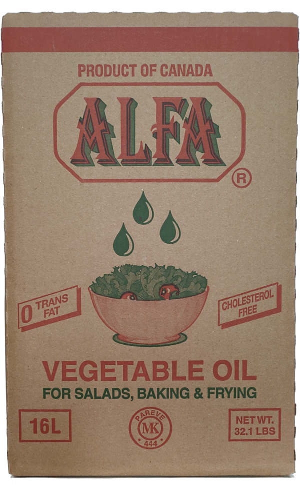 Alfa Vegetable Oil, Box (16L)