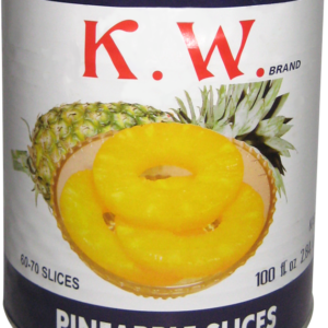 K.W. Pineapple Sliced (6/100oz)