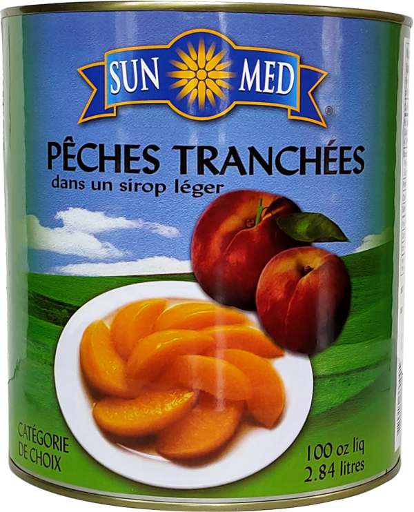 Maoli Peach Slices China (6/100oz)