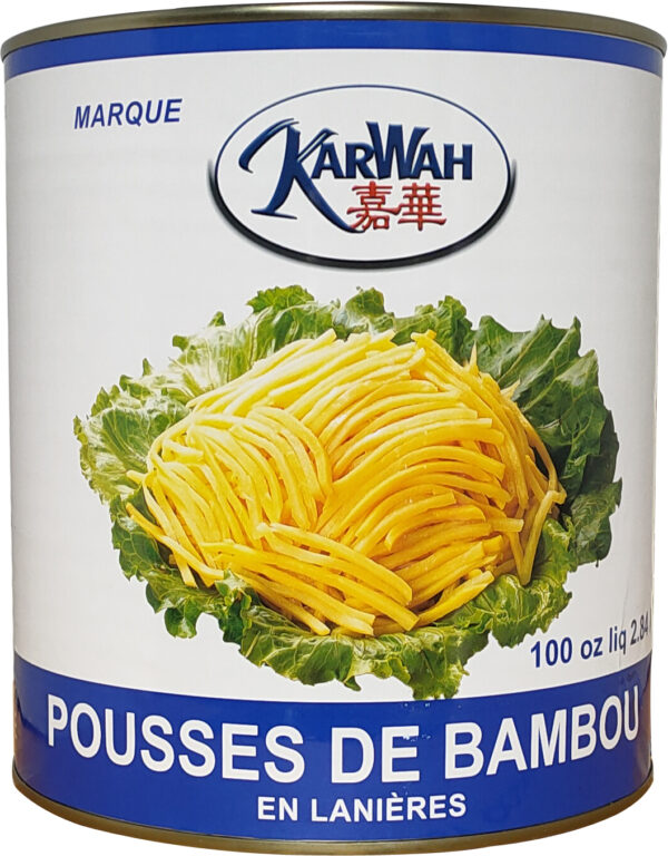 K.W. Bamboo Shoots Strips (6/100oz)