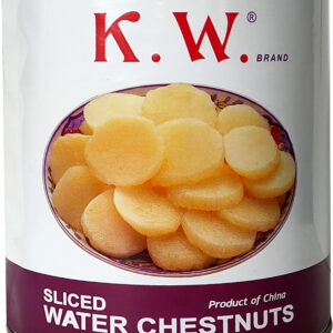 K.W. Water Chestnuts Sliced (6/100oz)