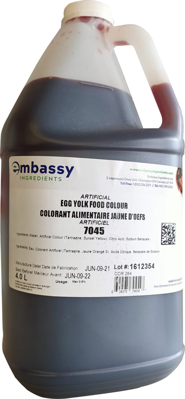 Embassy Egg Yolk Colour (4L)