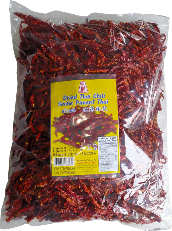 JHL Whole Dried Chili Small (5/5lb)