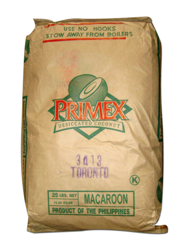 Primex Fine Unsweetened Coconut (25lb)