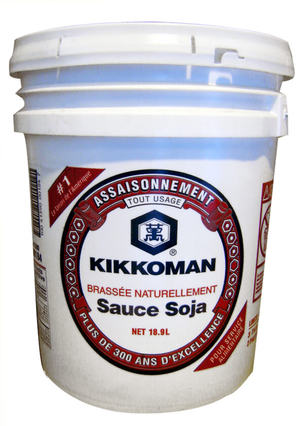 Kikkoman Soy Sauce, Pail (18.9L)