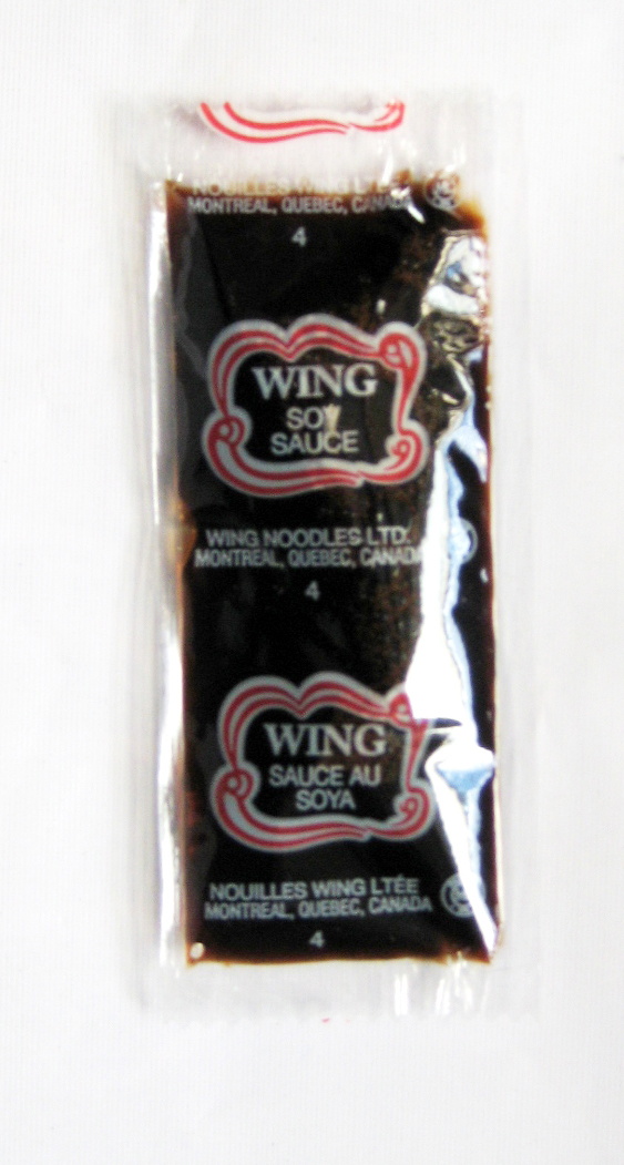 Wing's Soy Sauce, Ind. Pack (500/9g)