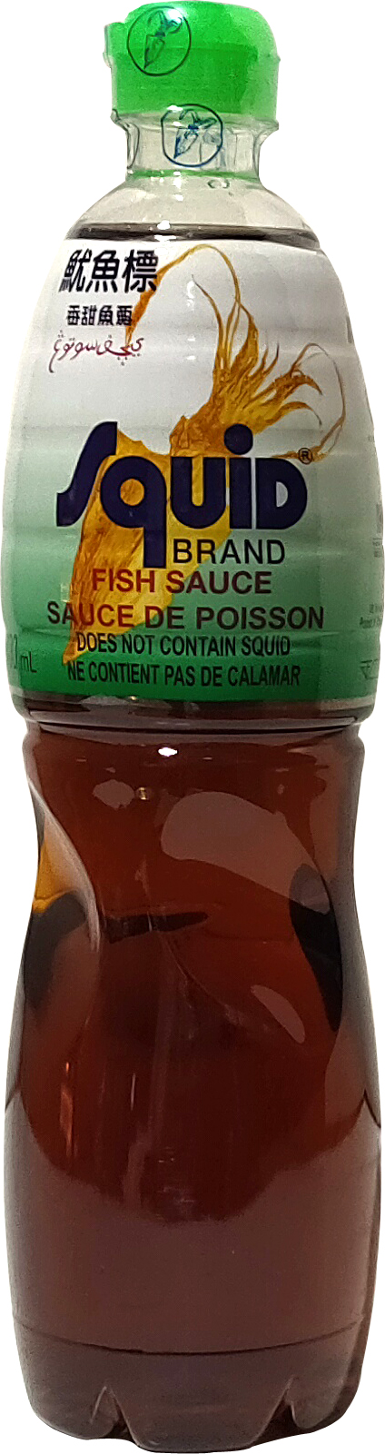 Squid Brand Fish Sauce, Plastic (12/700ml)