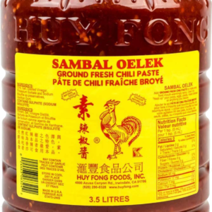 Huy Fong Sambal Oelek Chili Paste (3/3.5L)