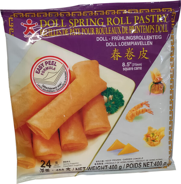 Doll Spring Roll Pastry 8.5" (30/400g)